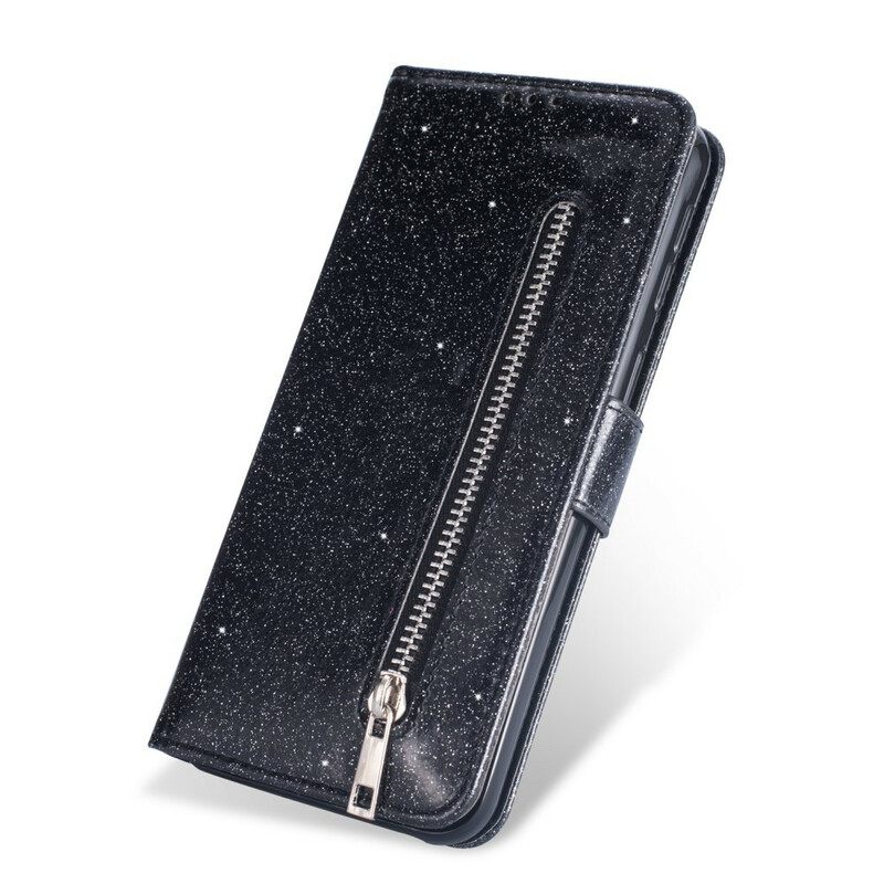 Kotelot Samsung Galaxy A70 Suojaketju Kuori Glitter Strap Kolikkokukkaro