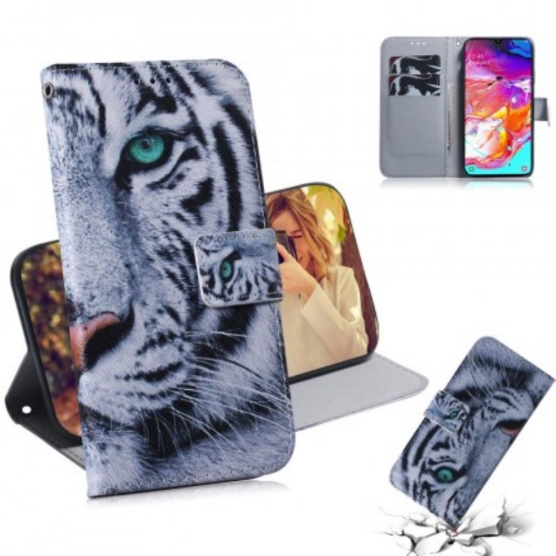 Kotelot Samsung Galaxy A70 Tiger Face