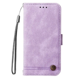 Flip Case Xiaomi 12T / 12T Pro Koristeellinen Niitti Ja Kaulanauha