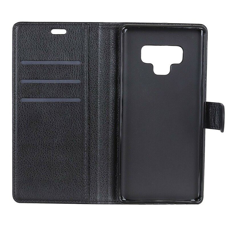 Kotelot Samsung Galaxy Note 9 Faux Leather Retro