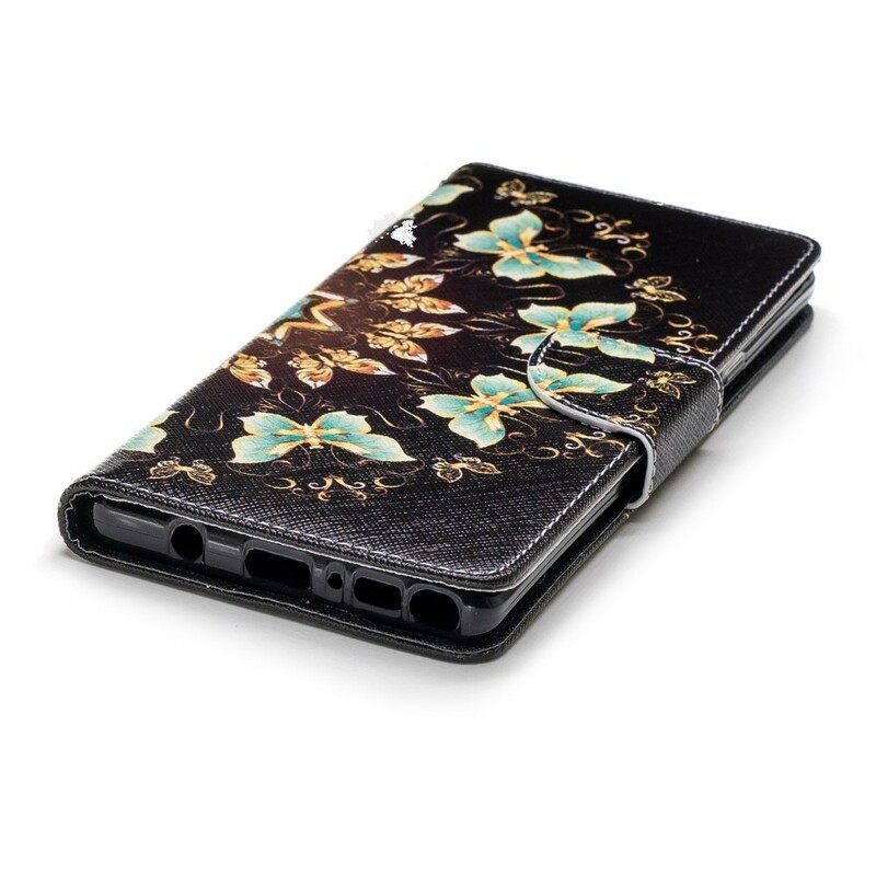 Kotelot Samsung Galaxy Note 9 Mandala Butterflies