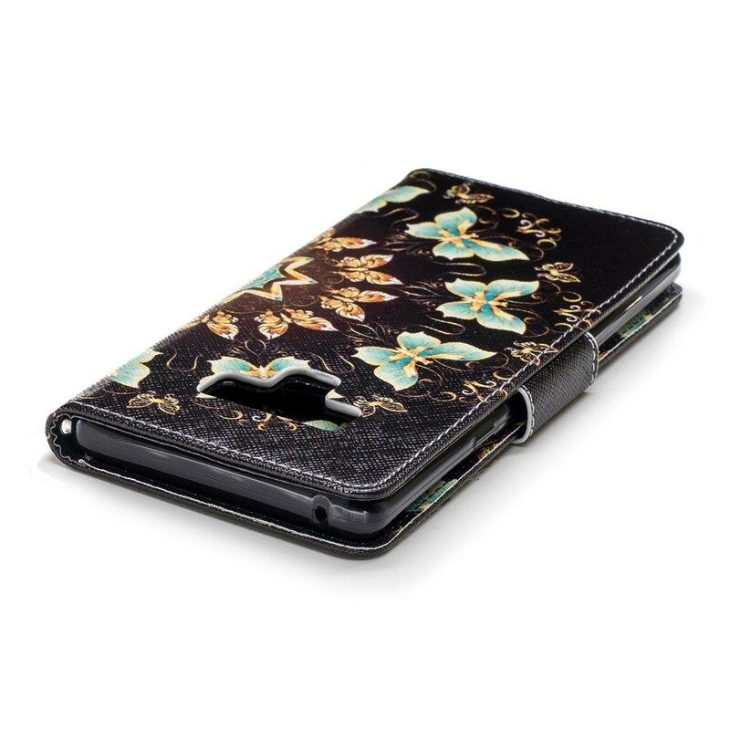 Kotelot Samsung Galaxy Note 9 Mandala Butterflies