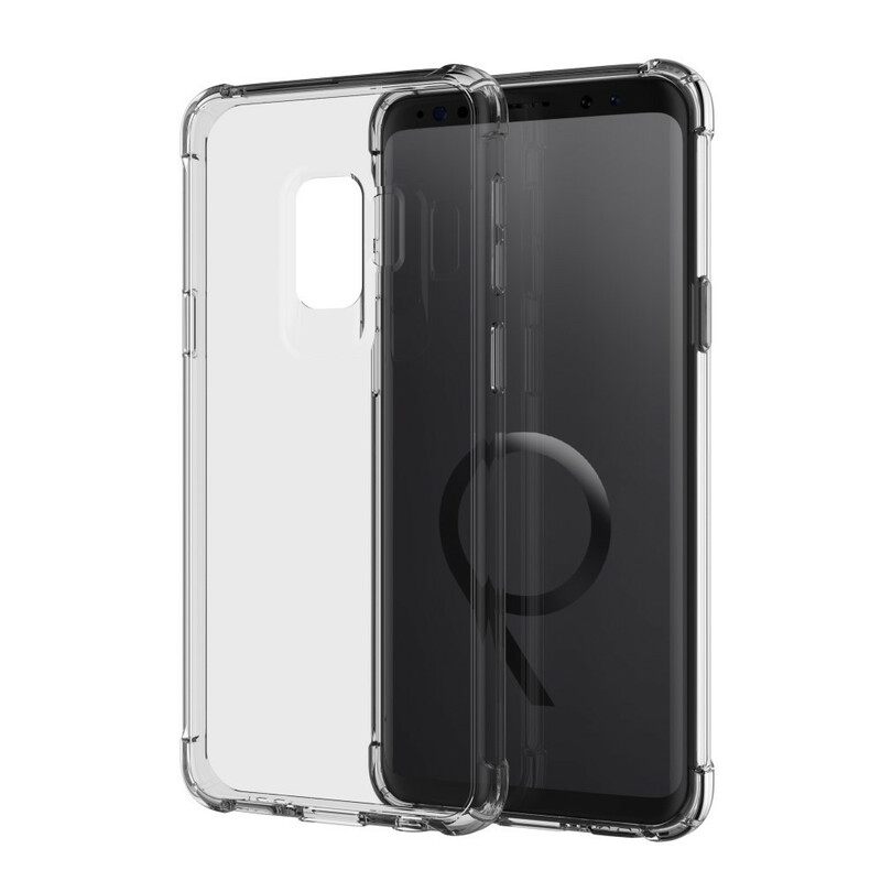 Case Samsung Galaxy S9 Läpinäkyvät Leeu-suojatyynyt