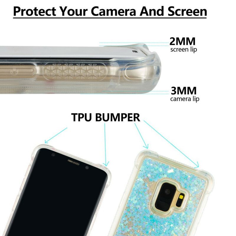 Case Samsung Galaxy S9 Premium Glitter