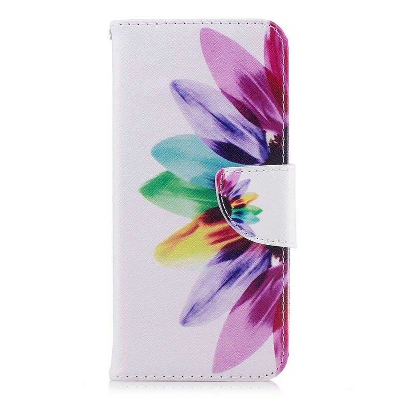 Flip Case Samsung Galaxy S9 Flower Watercolour