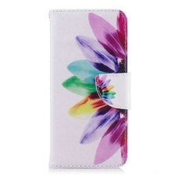 Flip Case Samsung Galaxy S9 Flower Watercolour