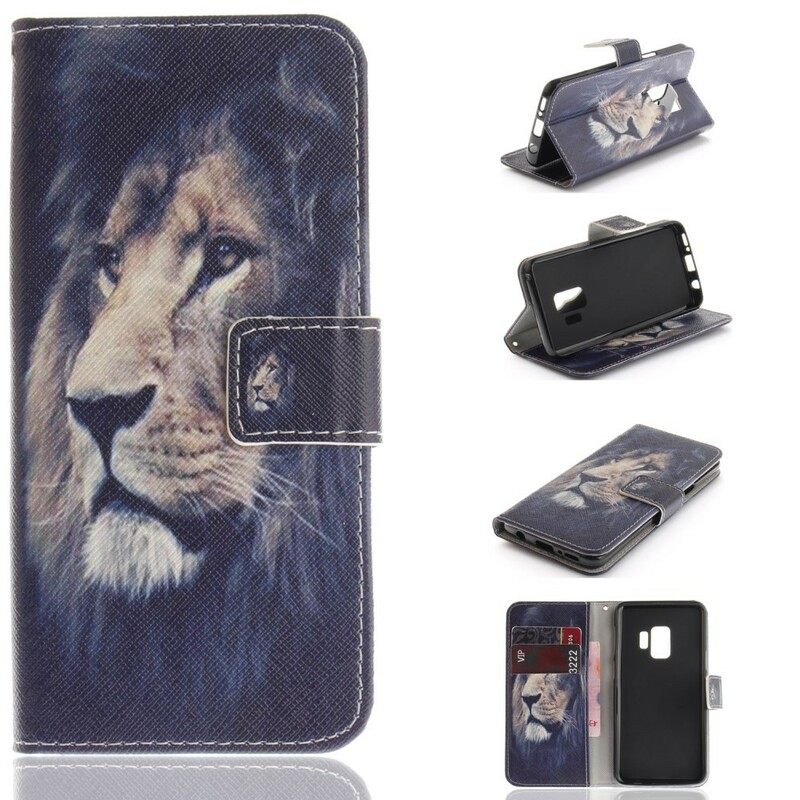 Kotelot Samsung Galaxy S9 Dreaming Lion