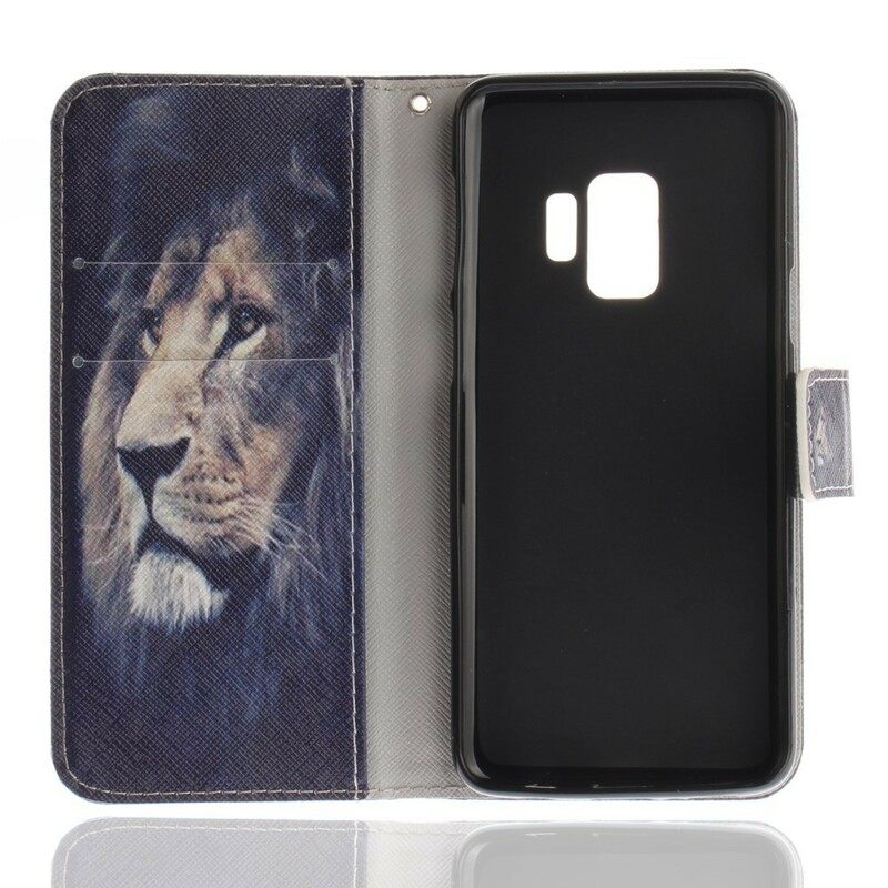 Kotelot Samsung Galaxy S9 Dreaming Lion