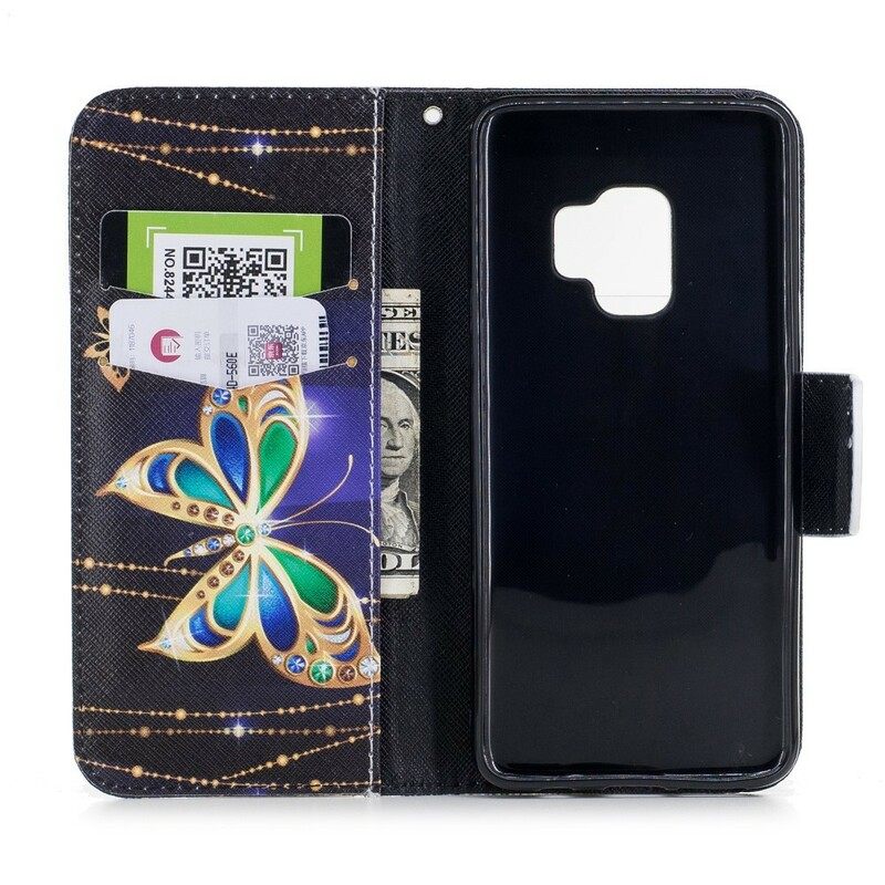 Kotelot Samsung Galaxy S9 Magic Butterfly