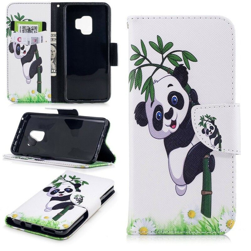 Kotelot Samsung Galaxy S9 Panda Bambulla