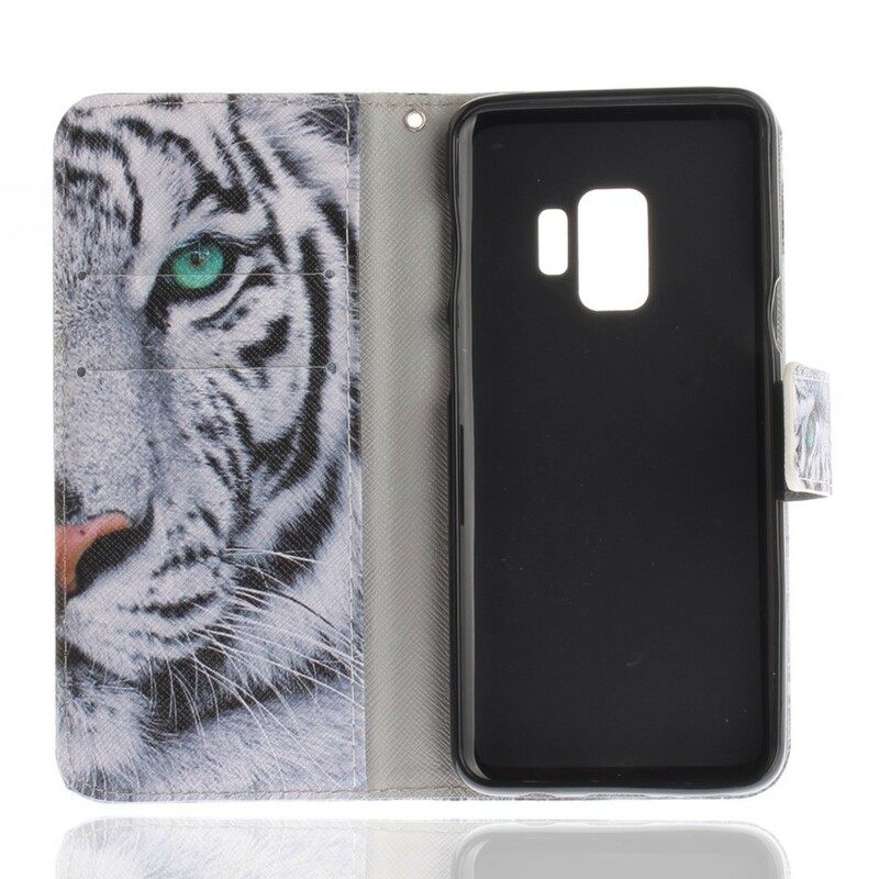 Kotelot Samsung Galaxy S9 Tiger Face