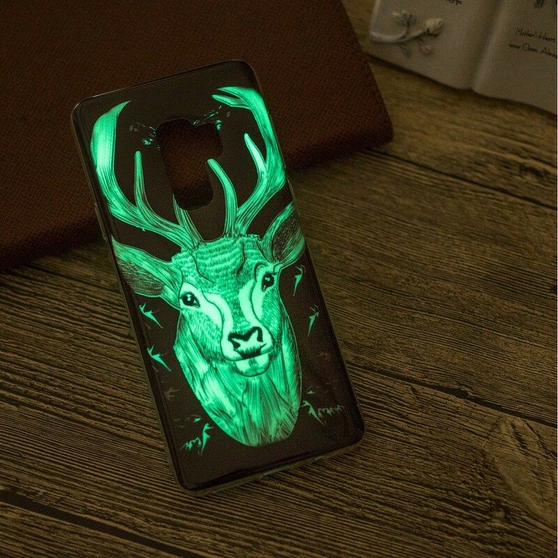 Kuori Samsung Galaxy S9 Fluorescent Majestic Stag