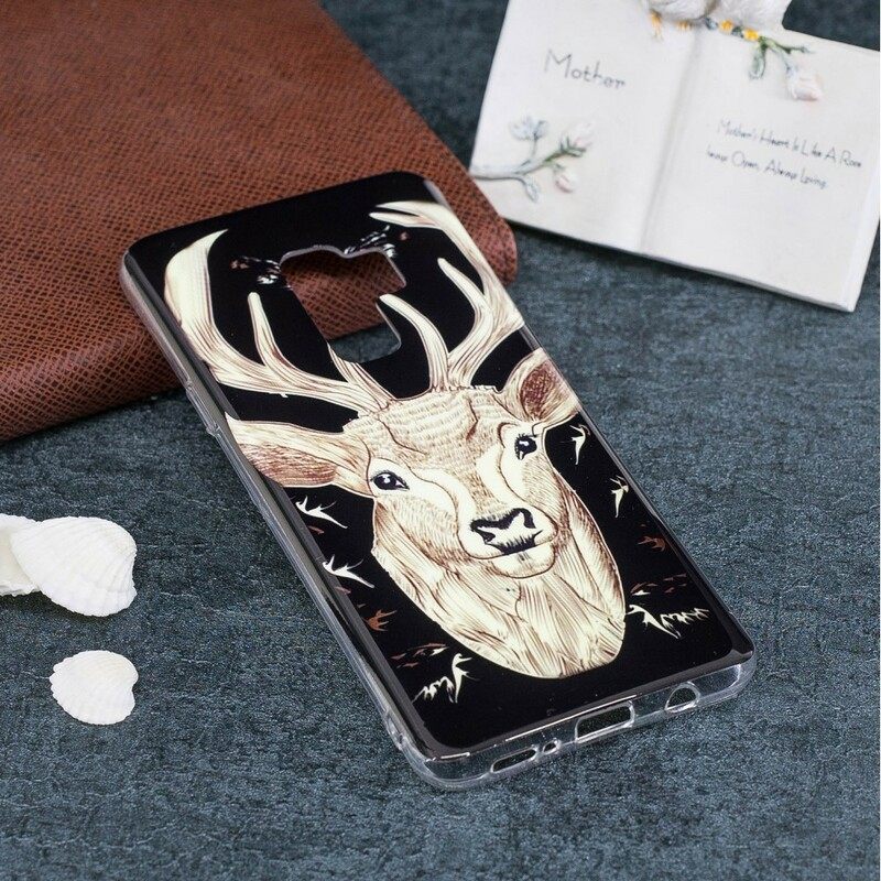 Kuori Samsung Galaxy S9 Fluorescent Majestic Stag