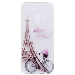 Kuori Samsung Galaxy S9 Transparent Hei Paris