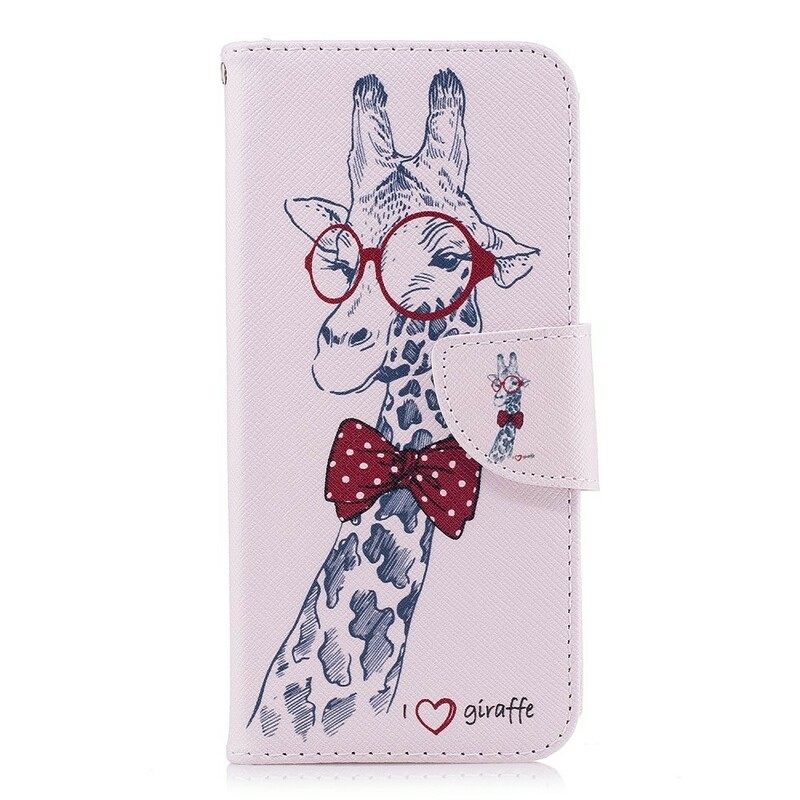 Nahkakotelo Samsung Galaxy S9 Brainy Giraffe