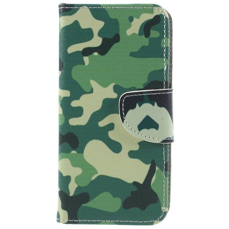 Nahkakotelo Samsung Galaxy S9 Military Camouflage