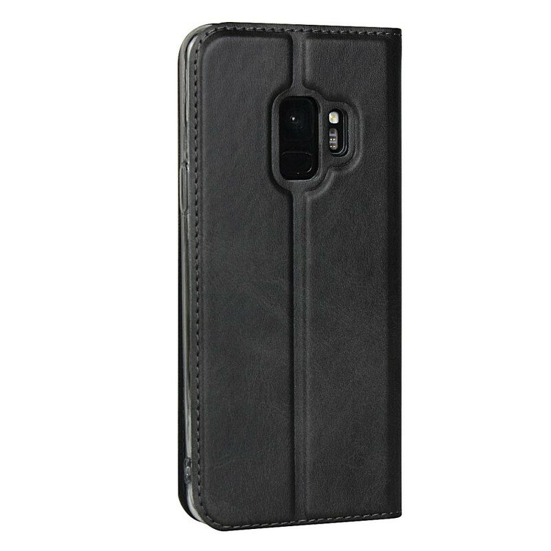 Puhelinkuoret Samsung Galaxy S9 Suojaketju Kuori Kotelot Flip Faux Leather Luokka Hihnalla