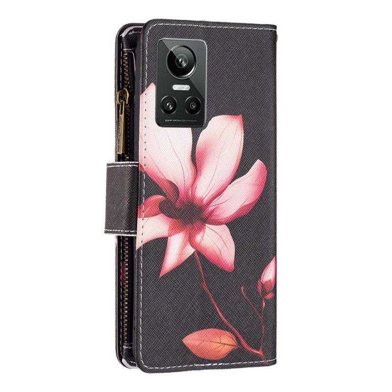 Flip Case Realme GT Neo 3 Ruusun Terälehti