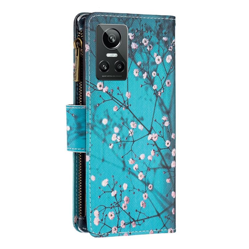 Kotelot Realme GT Neo 3 Midnight Flowers