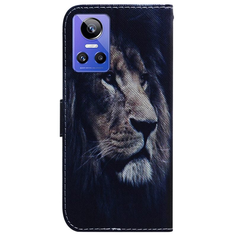 Kotelot Realme GT Neo 3 Midnight Lion