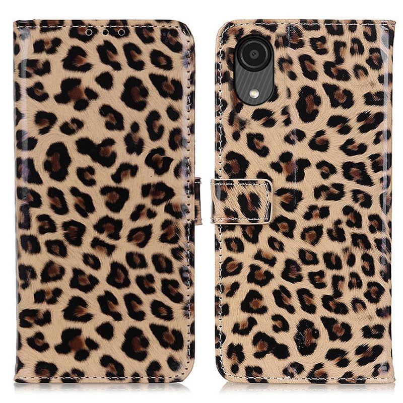 Kotelot Samsung Galaxy A03 Core Leopard