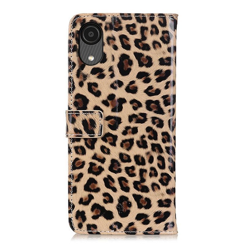 Kotelot Samsung Galaxy A03 Core Leopard