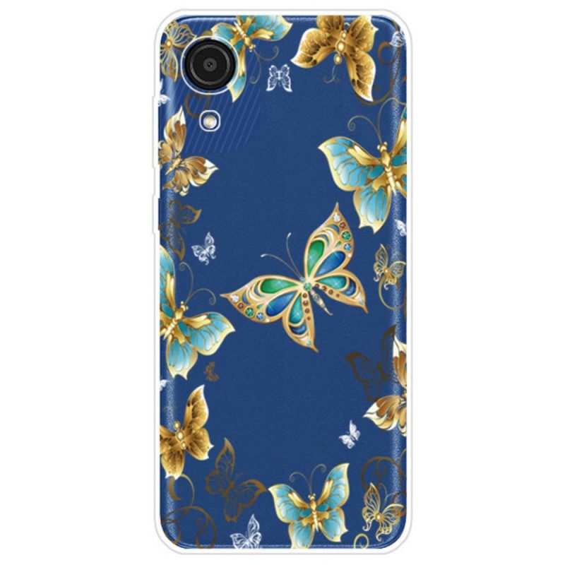 Kuori Samsung Galaxy A03 Core Butterflies Design