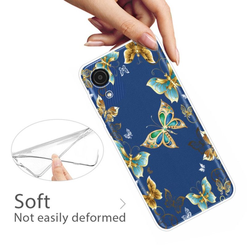 Kuori Samsung Galaxy A03 Core Butterflies Design