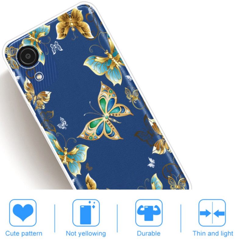 Kuori Samsung Galaxy A03 Core Butterflies Design