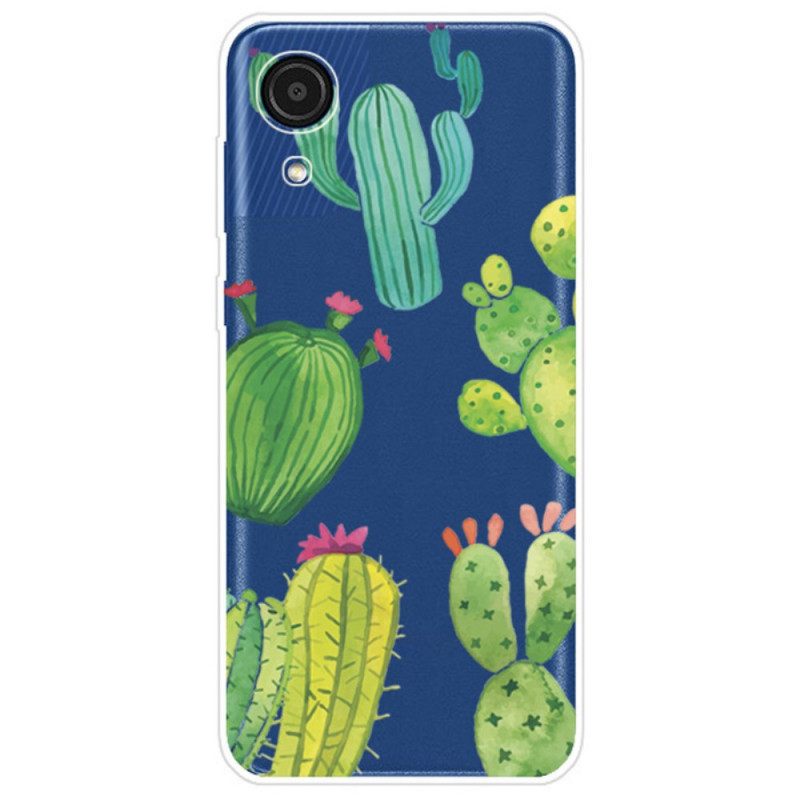 Kuori Samsung Galaxy A03 Core Cacti Watercolour