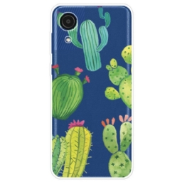 Kuori Samsung Galaxy A03 Core Cacti Watercolour