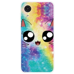 Kuori Samsung Galaxy A03 Core Cat Cartoon