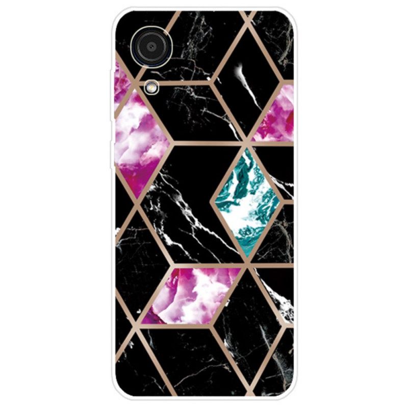 Kuori Samsung Galaxy A03 Core Decline Geometric Marble