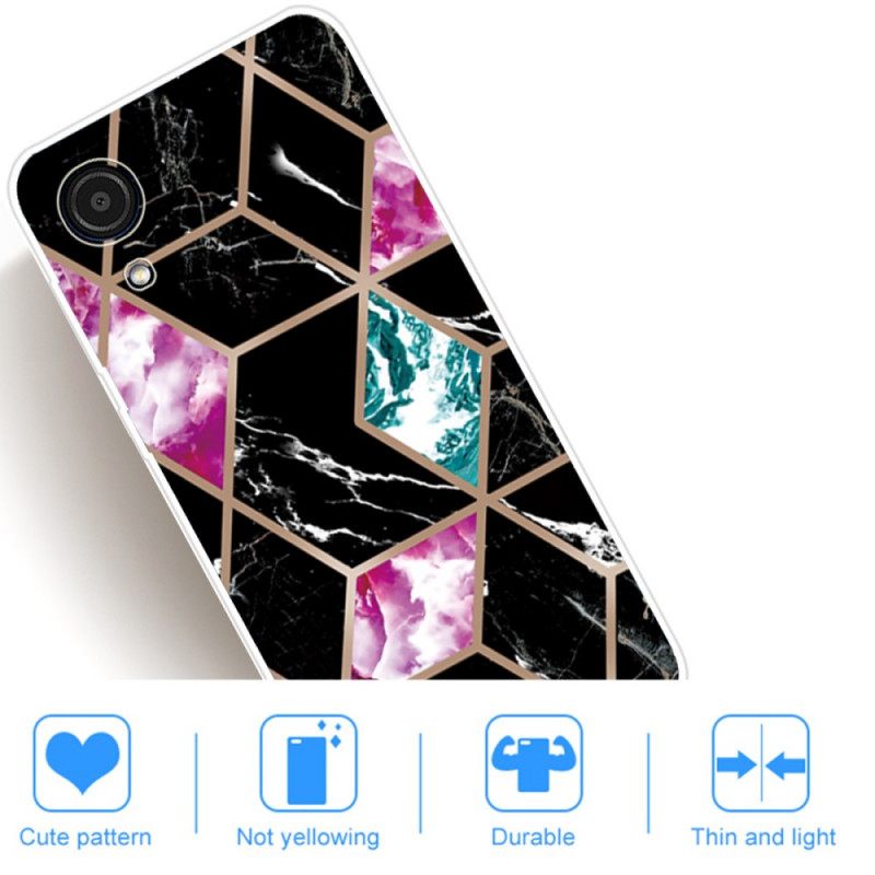 Kuori Samsung Galaxy A03 Core Decline Geometric Marble