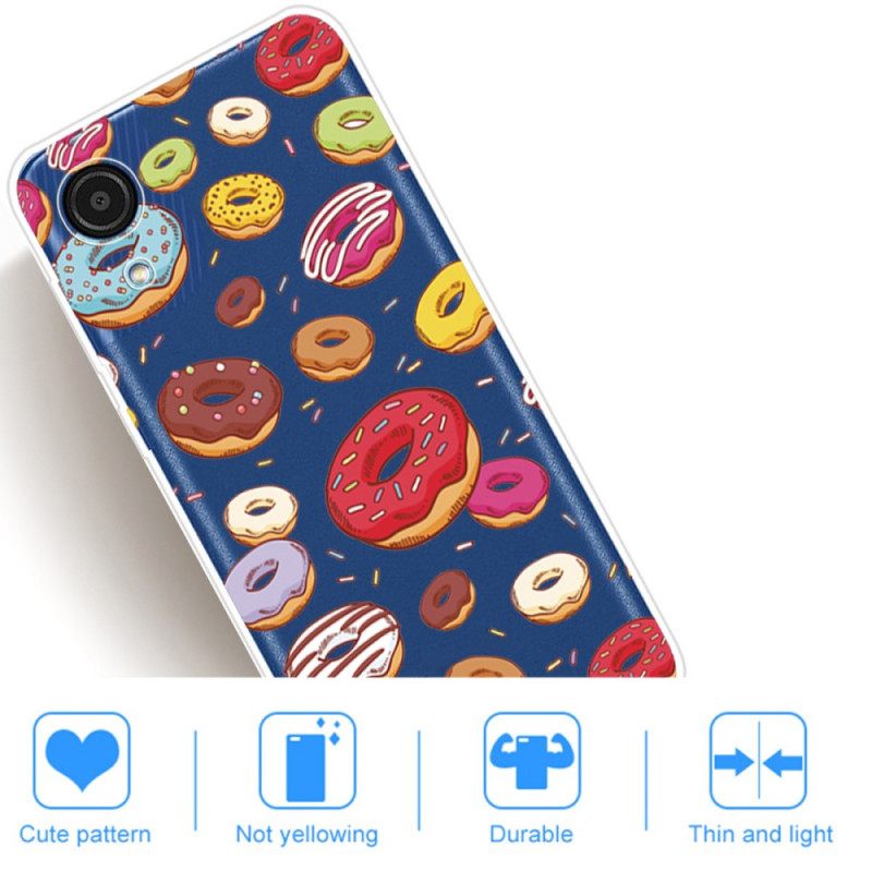 Kuori Samsung Galaxy A03 Core Love Donuts