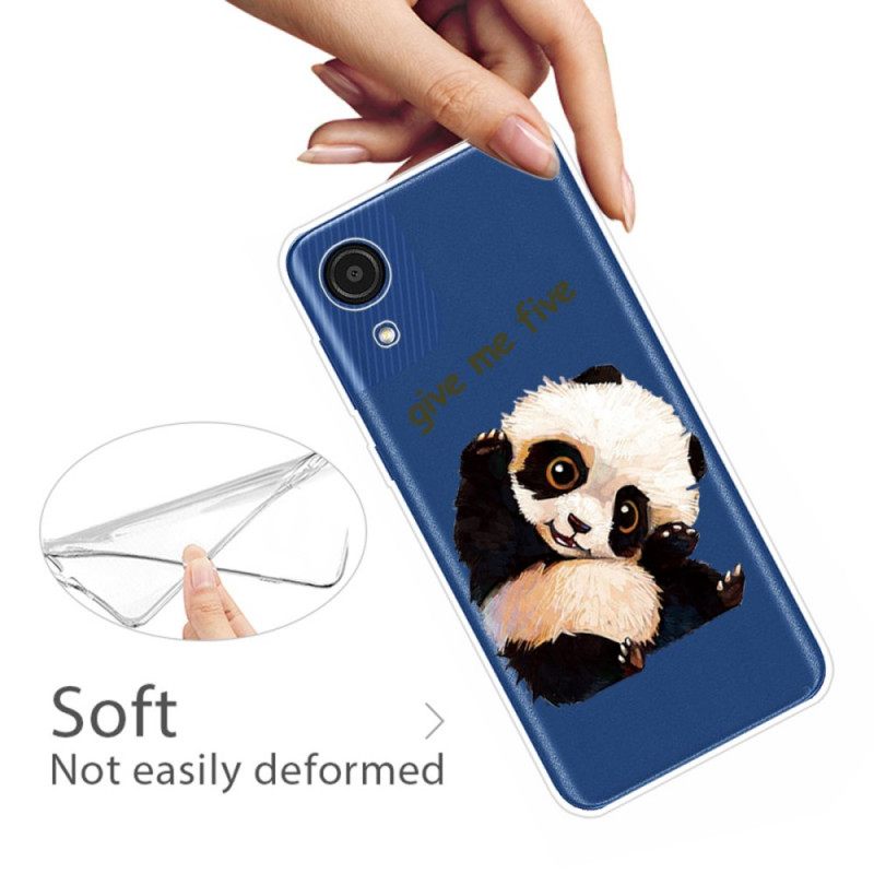 Kuori Samsung Galaxy A03 Core Panda Anna Minulle Viisi