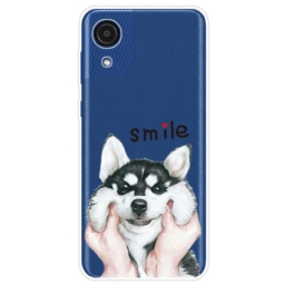 Kuori Samsung Galaxy A03 Core Smile Dog