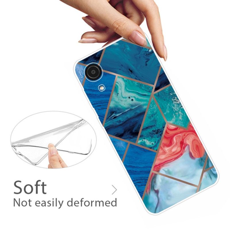 Kuori Samsung Galaxy A03 Core Variable Geometric Marble