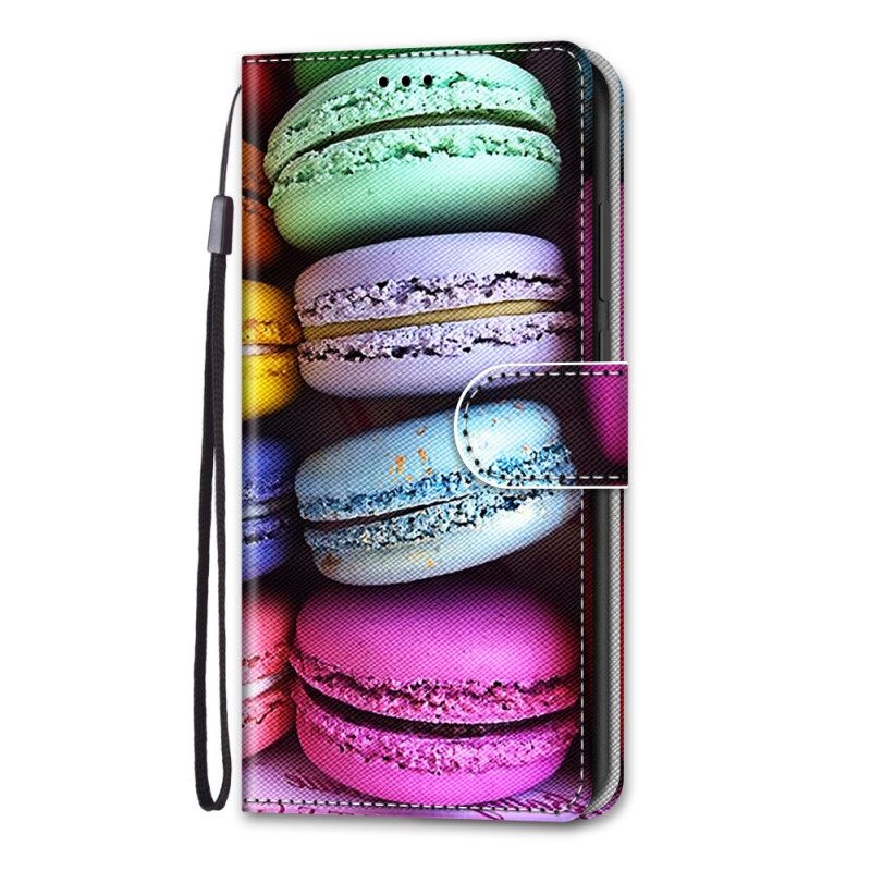 Nahkakotelo Samsung Galaxy A03 Core Macarons