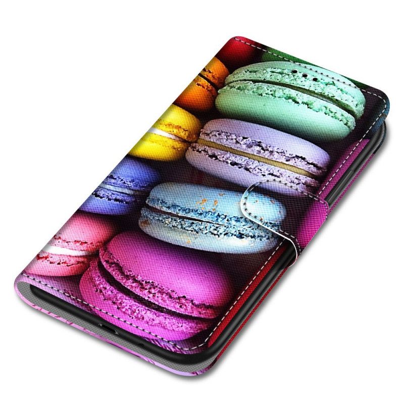 Nahkakotelo Samsung Galaxy A03 Core Macarons