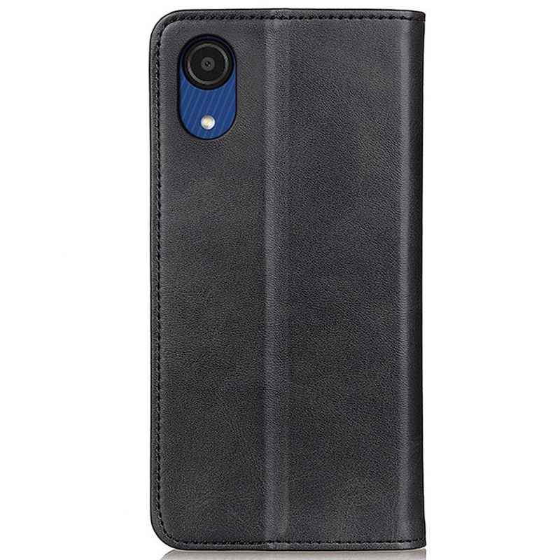 Puhelinkuoret Samsung Galaxy A03 Core Kotelot Flip Split Leather Elegance