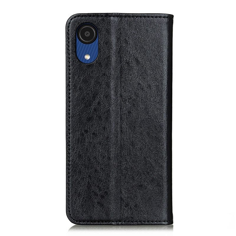 Puhelinkuoret Samsung Galaxy A03 Core Kotelot Flip Texture Leather