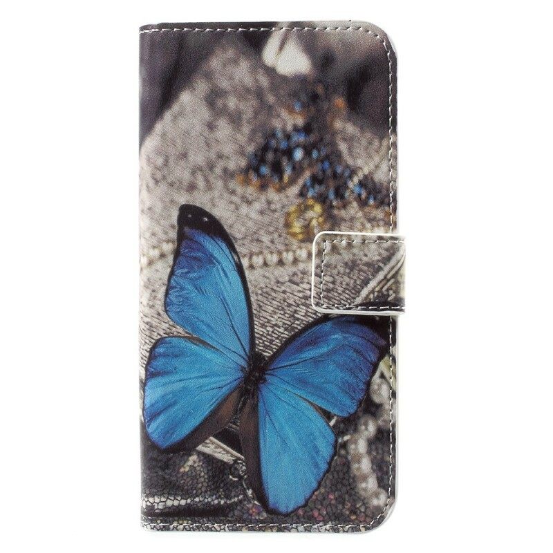 Kotelot Honor 9 Blue Butterfly