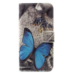 Kotelot Honor 9 Blue Butterfly