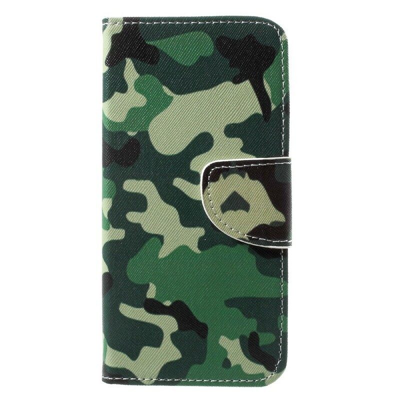 Nahkakotelo Honor 9 Military Camouflage