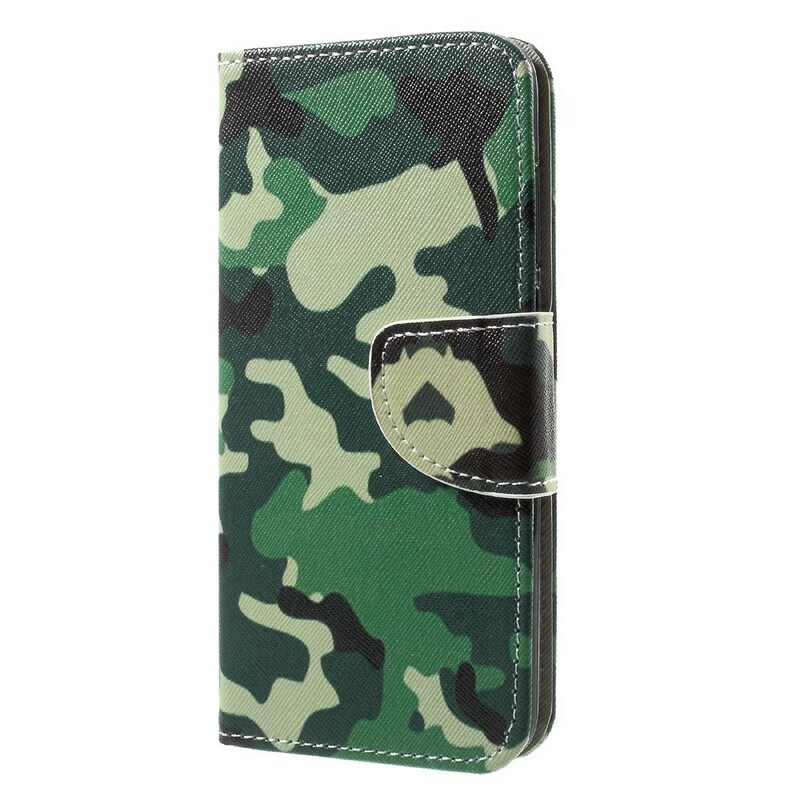 Nahkakotelo Honor 9 Military Camouflage