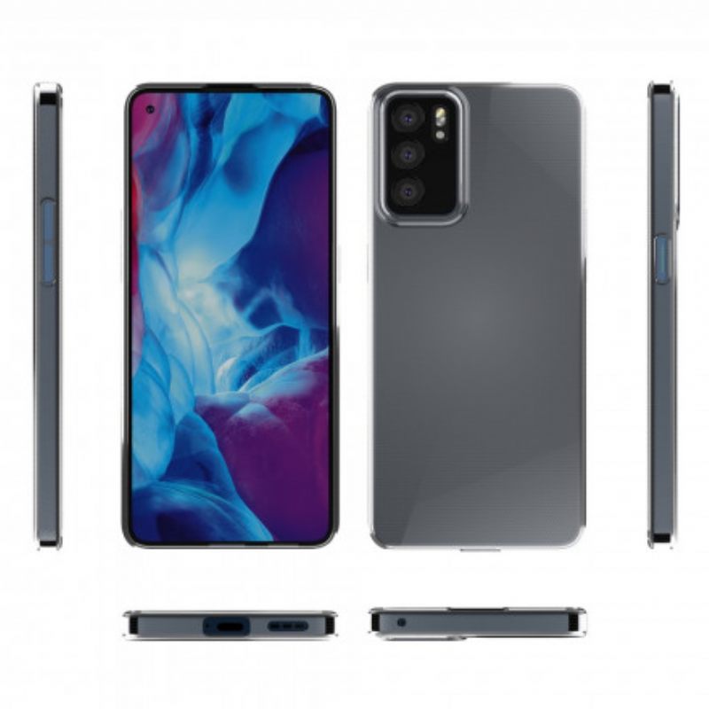 Case Oppo Reno 6 5G Joustava Läpinäkyvä