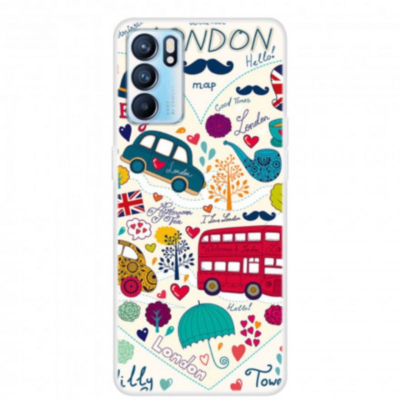 Case Oppo Reno 6 5G London Life