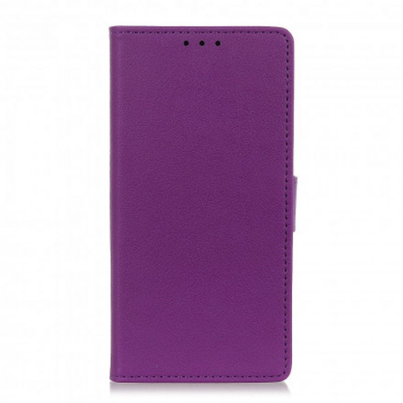 Flip Case Oppo Reno 6 5G Simple Classic Leather Effect