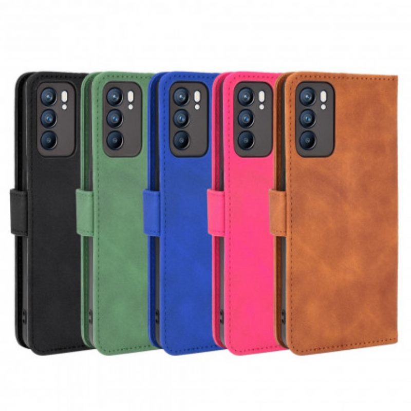 Flip Case Oppo Reno 6 5G Skin-touch